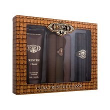 Cuba Prestige Gift set EDT 90 ml, shower gel 200 ml and aftershave 100 ml 90 ml