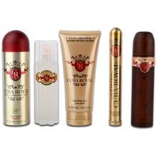 Cuba Royal Must Have Gift Set EDT 100 ml, 35 ml EDT, After Shave 100 ml shower gel 200 ml and 200 ml deospray 100 ml