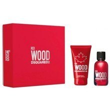 Dsquared2 Red Wood Zestaw kosmetyczny EDT 100 ml a balsam do ciała 150 ml 100 ml