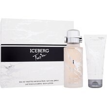 Iceberg Twice Platinum Gift set EDT 125 ml and body lotion 100 ml 125 ml