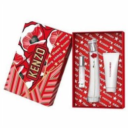 Kenzo Flower By Kenzo La Récolte Parisienne Zestaw kosmetyczny EDP 75 ml, miniaturka EDP 10 ml a balsam do ciała 75 ml 75 ml