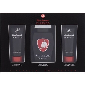 Lamborghini Classico Gift set EDT 125 ml, shower gel 100 ml and After Shave Balsam (after shave balm) 100 ml 125 ml