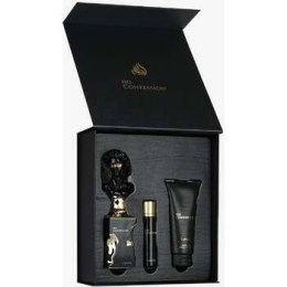 Lattafa Perfumes His Confession Zestaw kosmetyczny EDP 100 ml, miniaturka EDP 12 ml a żel pod prysznic 100 ml 100 ml