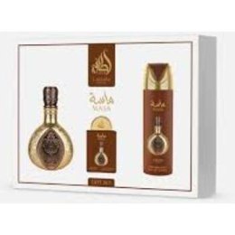 Lattafa Perfumes Masa Gift Set EDP 100 ml, deospray 200 ml and EDP 20 ml 100 ml