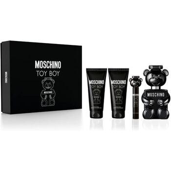 Moschino Toy Boy Gift set EDP 100 ml, miniature EDP 10 ml, aftershave balm 100 ml and shower gel 100 ml 100 ml