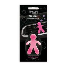 Mr & Mrs Fragrance Cesare Car Air Freshener Citrus & Musk 1 pc