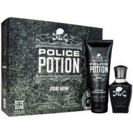 Police Potion for Him Gift set EDP 30 ml and shower gel 100 ml 30 ml