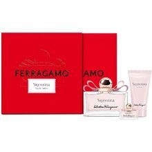 Salvatore Ferragamo Signorina Unica Gift set EDP 100 ml, body lotion 50 ml and miniature EDP 5 ml 100 ml