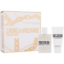 Zadig & Voltaire This is Her! Gift set EDP 50 ml and body lotion 50 ml 50 ml