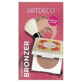 Artdeco Bronzing Powder St. Tropez & Powder Brush Set - Sada bronzeru a štětce