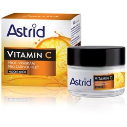 Astrid Anti-wrinkle night cream for radiant skin with Vitamin C 50 ml