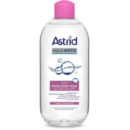Astrid Micellar water 3 in 1 for face, eyes and lips for dry and sensitive skin Aqua Biotic 200 ml
