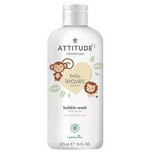 Attitude Baby Leaves Kids Bath Foam with Pear Juice Scent 473 ml - NEW
