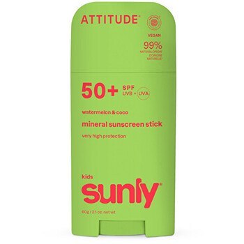 Attitude Kids Sunly Stick SPF 50 - Dětský minerální opalovací krém 60.0 g