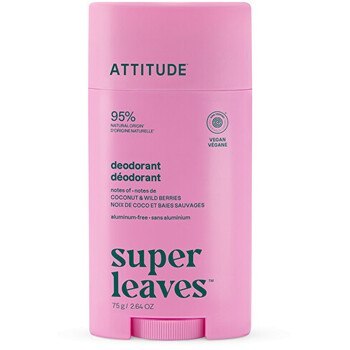 Attitude Super Leaves Deodorant ( Kokos & lesní plody ) - Přírodní deodorant 75.0 g