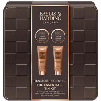 Baylis & Harding Essentials Tin Kit ( Černý pepř & Ženšen ) - Zestaw kosmetyczny