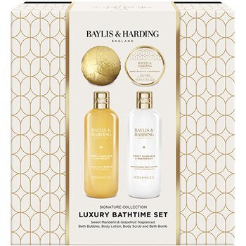 Baylis & Harding Luxury Bath Time Set ( Mandarinka & Grapefruit ) - Zestaw kosmetyczny koupelové péče