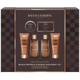 Baylis & Harding Men Discovery Set ( black pepper & ginseng ) - gift set