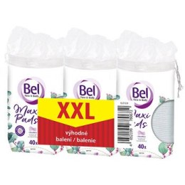 Bel Face & Body Cosmetic ( 3 x 40 pcs ) - oval make-up remover pads