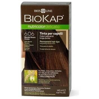 Biokap NUTRICOLOR DELICATO - hair color - 6.06 dark blonde Havana 140 ml