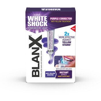 BlanX White Shock Purple Treatment + LED - teeth whitening set 20 ml