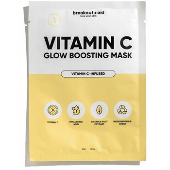 Breakout+aid C Glow Boosting Mask 34.0 g