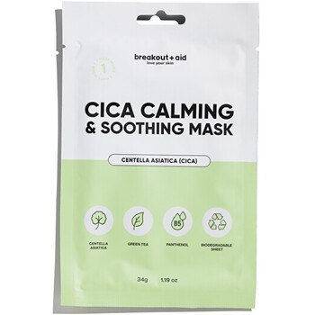 Breakout+aid Cica Calming & Soothing Mask - Kojący maska 34.0 g