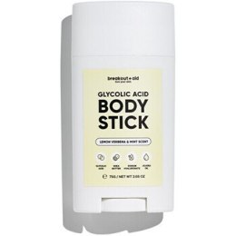 Breakout+aid Glycolic Acid Body Stick - Peelingová tyčinka na tělo 75.0 g
