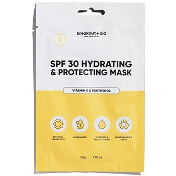 Breakout+aid Hydrating & Protecting Mask SPF 30 - maska do twarzy 34.0 g
