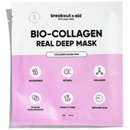 Breakout+aid Real Deep Mask - collagen night face mask