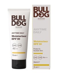 Bulldog Anytime Daily Moisturise SPF 30 - Nawilżający krem do twarzy dla mężczyzn 75 ml