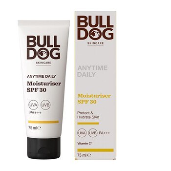 Bulldog Anytime Daily Moisturise SPF 30 - Nawilżający krem do twarzy dla mężczyzn 75 ml