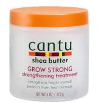 Cantu Shea Butter Grow Strong Strengthening Treatment - Vlasová kúra pro tepelnou úpravu włosów 173 ml
