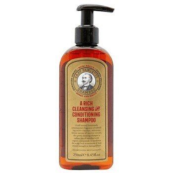 Captain Fawcett Ricki Hall`s Booze & Baccy A Rich Cleansing & Conditioning Shampoo - Ochranný szampon na włosy 250 ml