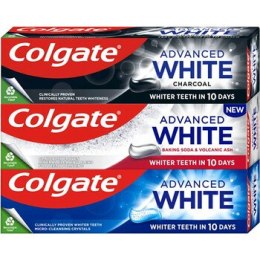 Colgate Advanced Mix Trio Set - Sada bělicích zubních past 75 ml
