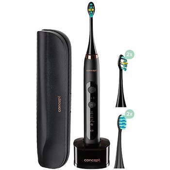 Concept Perfect Smile černý ZK7011 - Sonický zubní kartáček s cestovním pouzdrem