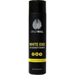 CrazyBull White End Anti-Dandruff Shampoo - Szampon proti lupům 250 ml