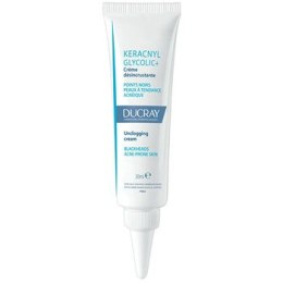 Ducray Keracnyl Glycolic+ Unclogging Cream - Krém proti černým tečkám 30 ml