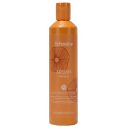 Echosline Argan Shampoo - Odżywczy szampon pro ochranu włosów před teplem a vlhkem 300 ml