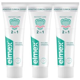 Elmex Sensitive Clinical Expert Instant Care Trio Toothpaste 75 ml