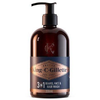Gillette King Beard & Face Wash Shampoo 350 ml
