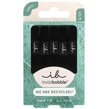 Invisibobble Hair Tie Black - hair ties 5 pcs