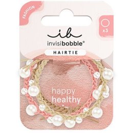 Invisibobble Hairtie Princess Pearl - Gumička do włosów ( 3 ks )