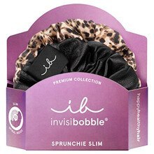Invisibobble Sprunchie Slim Premium Leo is the New Black - hair ties ( 2 pcs )
