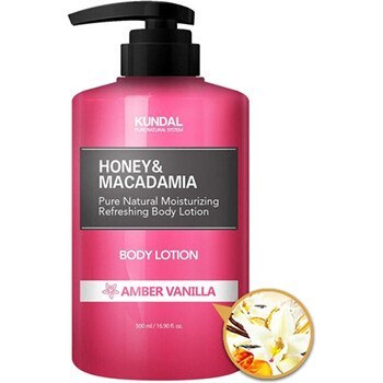 KUNDAL Honey & Macadamia Amber Vanilla Body Lotion - Odżywczy balsam do ciała 500 ml