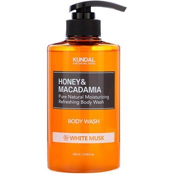 KUNDAL Honey & Macadamia White Musk Body Wash - Żel pod prysznic 500 ml