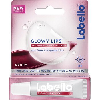 Labello Glowy Lips Berry SPF 30 10 ml