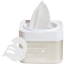 MARY & MAY Niacinamide Vitamin C Brightening Mask 30 pcs