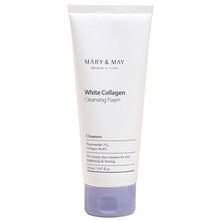 MARY & MAY White Collagen Cleansing Foam - Rozjasňující oczyszczający pěna 150 ml