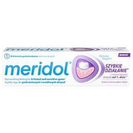 Meridol Fast Action Toothbrush - Pasta do zębów 75 ml